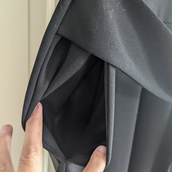 Express Jumpsuit V-neck Tie-Waist NWT - Picture 4 of 10